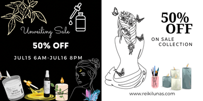 Exciting News: Reiki Lunas Unveils Its Website! Enjoy 50% OFF on Best Sellers during the Unveiling Event!