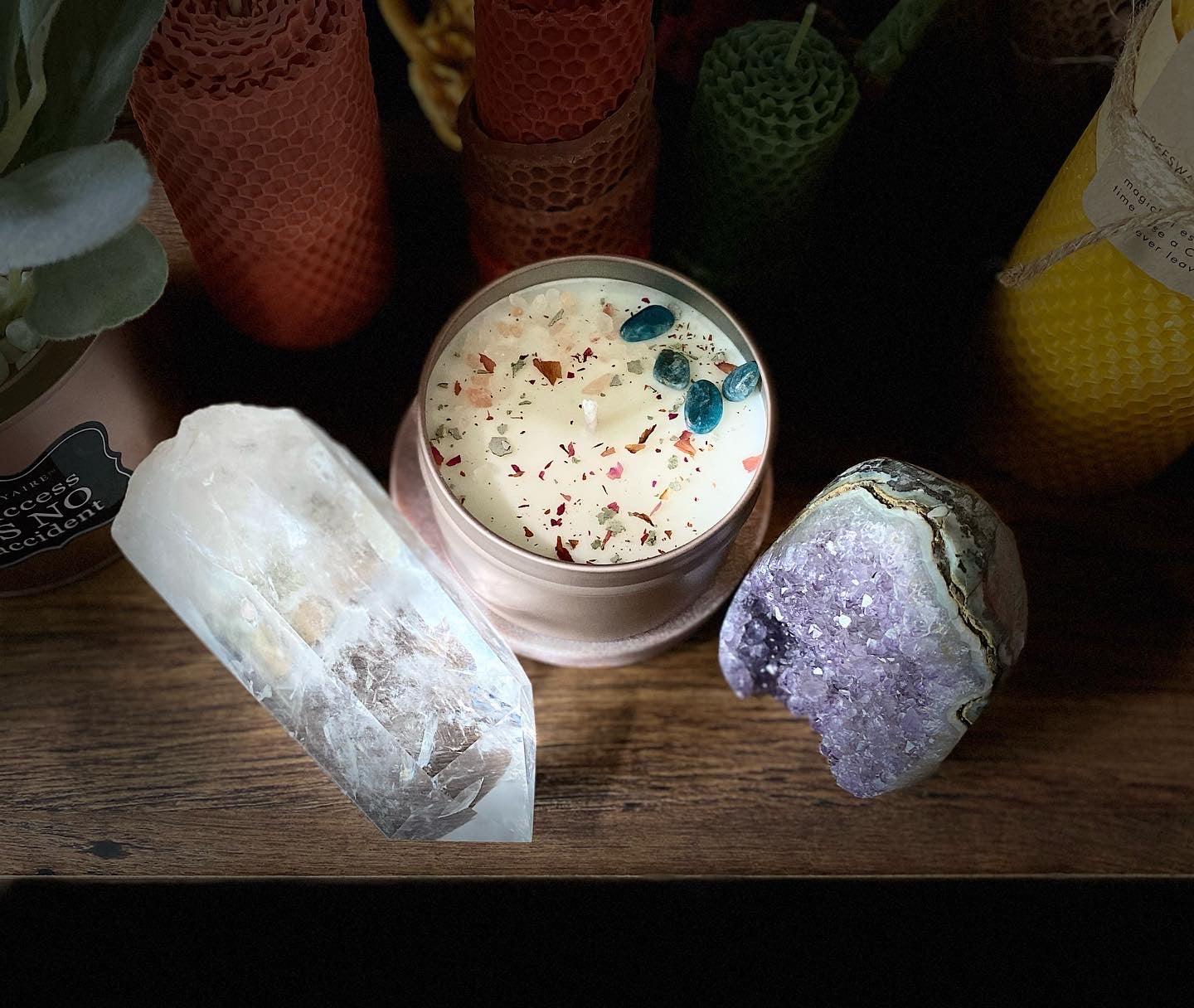 How to make a Candle with Intention-Guide - REIKI LUNAS, CRAFTS & ARTISAN