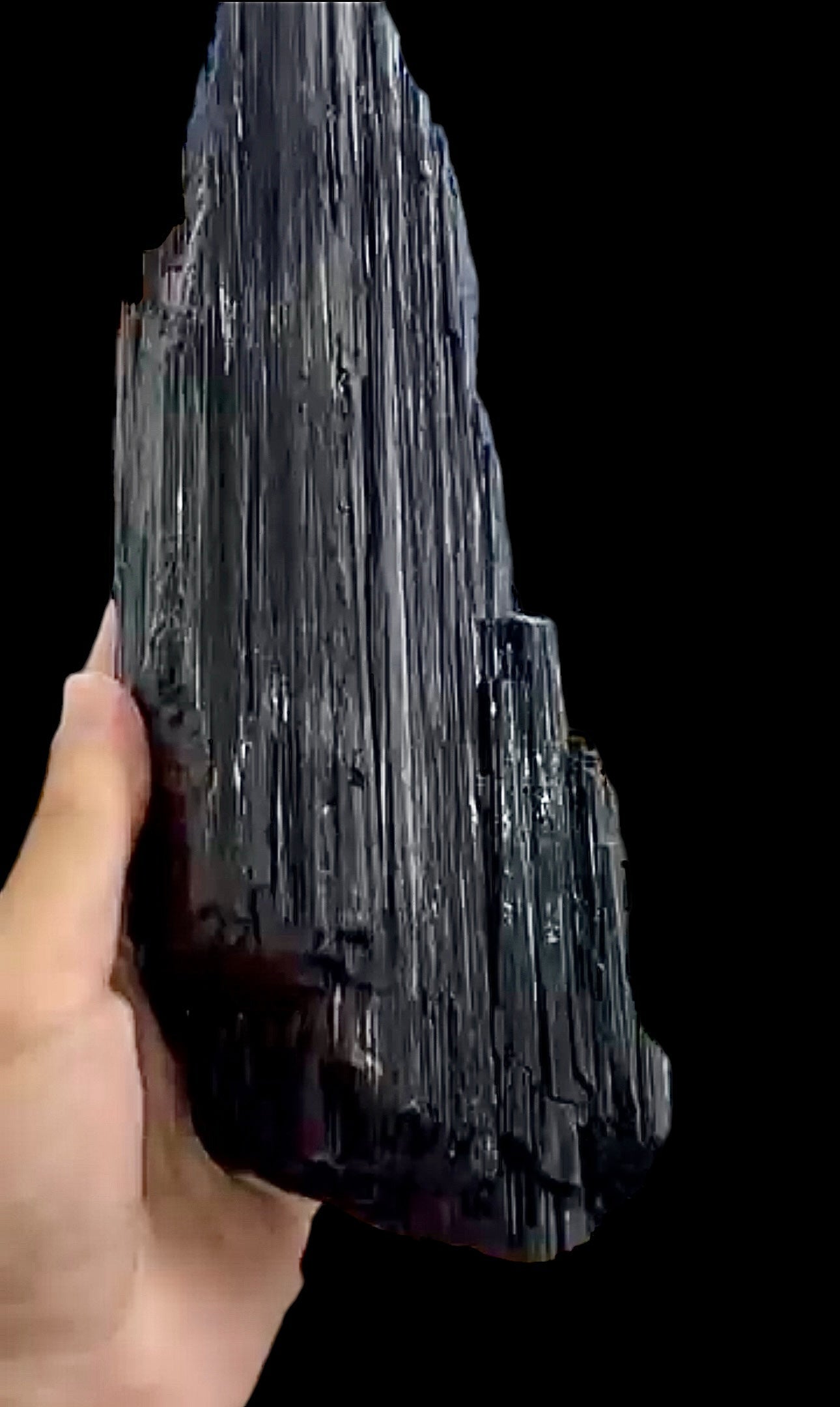 Black Tourmaline Raw 4lbs - REIKI LUNAS, CRAFTS & ARTISAN