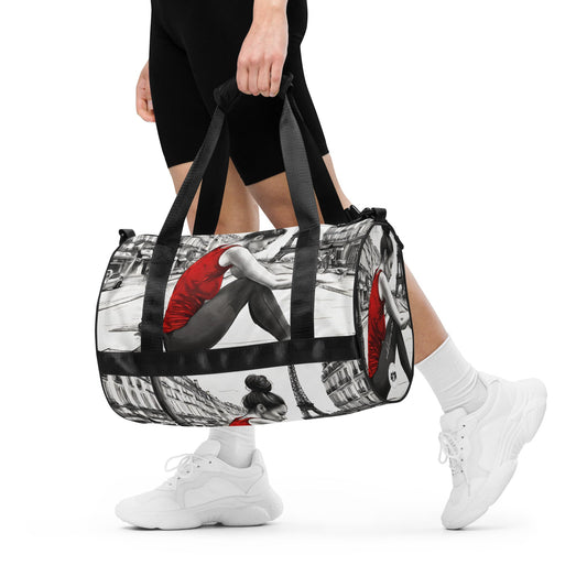 CHI All-over print gym bag - REIKI LUNAS, CRAFTS & ARTISAN