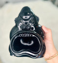Load image into Gallery viewer, Rainbow Obsidian Gorilla Statement Piece, Natural Crystal - REIKI LUNAS, CRAFTS & ARTISAN
