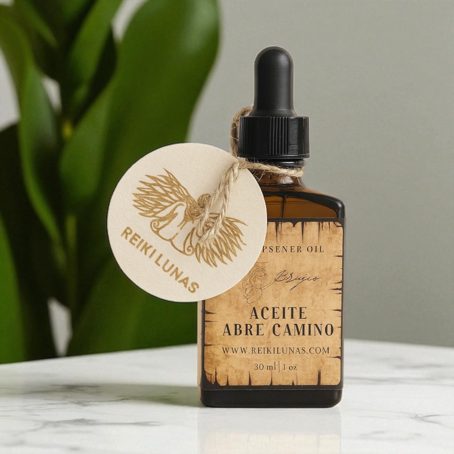 Road Opener Anointing Oil, Abre Camino Aceite - Reiki Lunas Shop