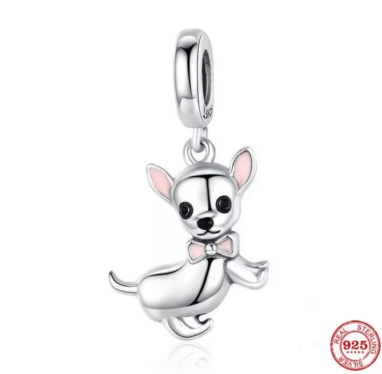 925 Sterling Silver Dog Charm/Gift - Blu Lunas Shoppe