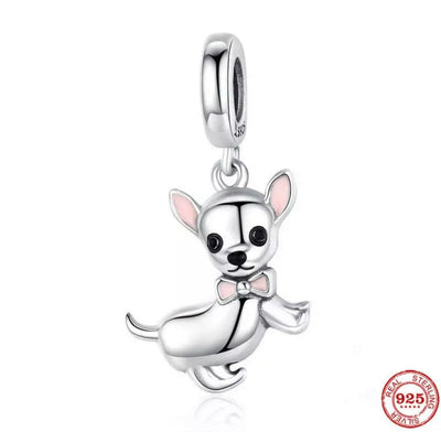 925 Sterling Silver Dog Charm/Gift - Blu Lunas Shoppe