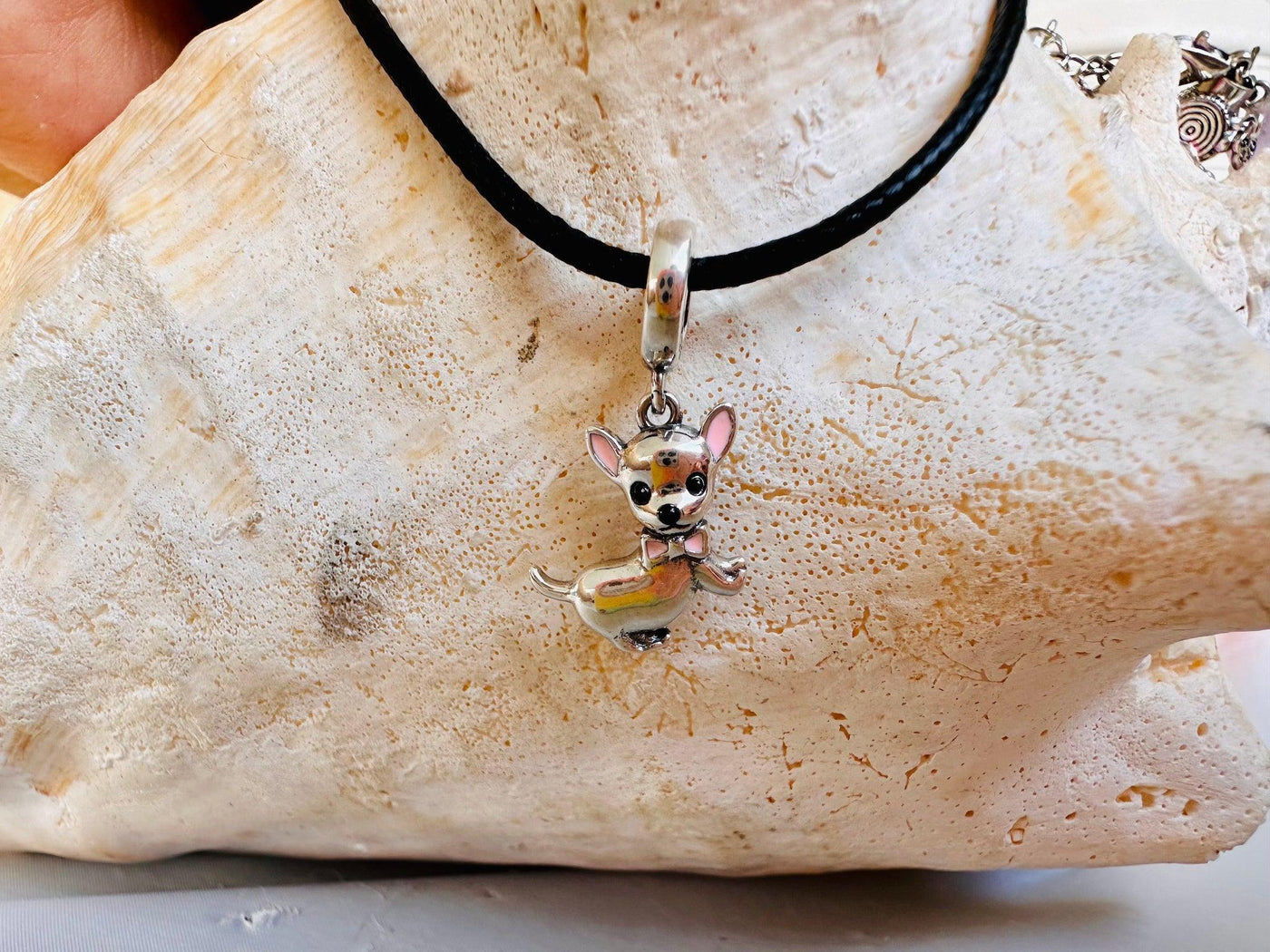 925 Sterling Silver Dog Charm/Gift - reikilunas