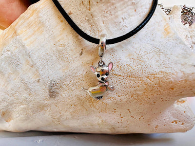 925 Sterling Silver Dog Charm/Gift - reikilunas