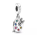 Load image into Gallery viewer, 925 Sterling Silver the artist Charm/Gift - Blu Lunas Shoppe
