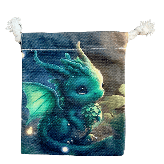 Baby Dragon Pouch - Blu Lunas Shoppe