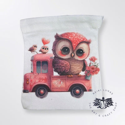 Baby Owl Tarot and Crystal Bag - Blu Lunas Shoppe