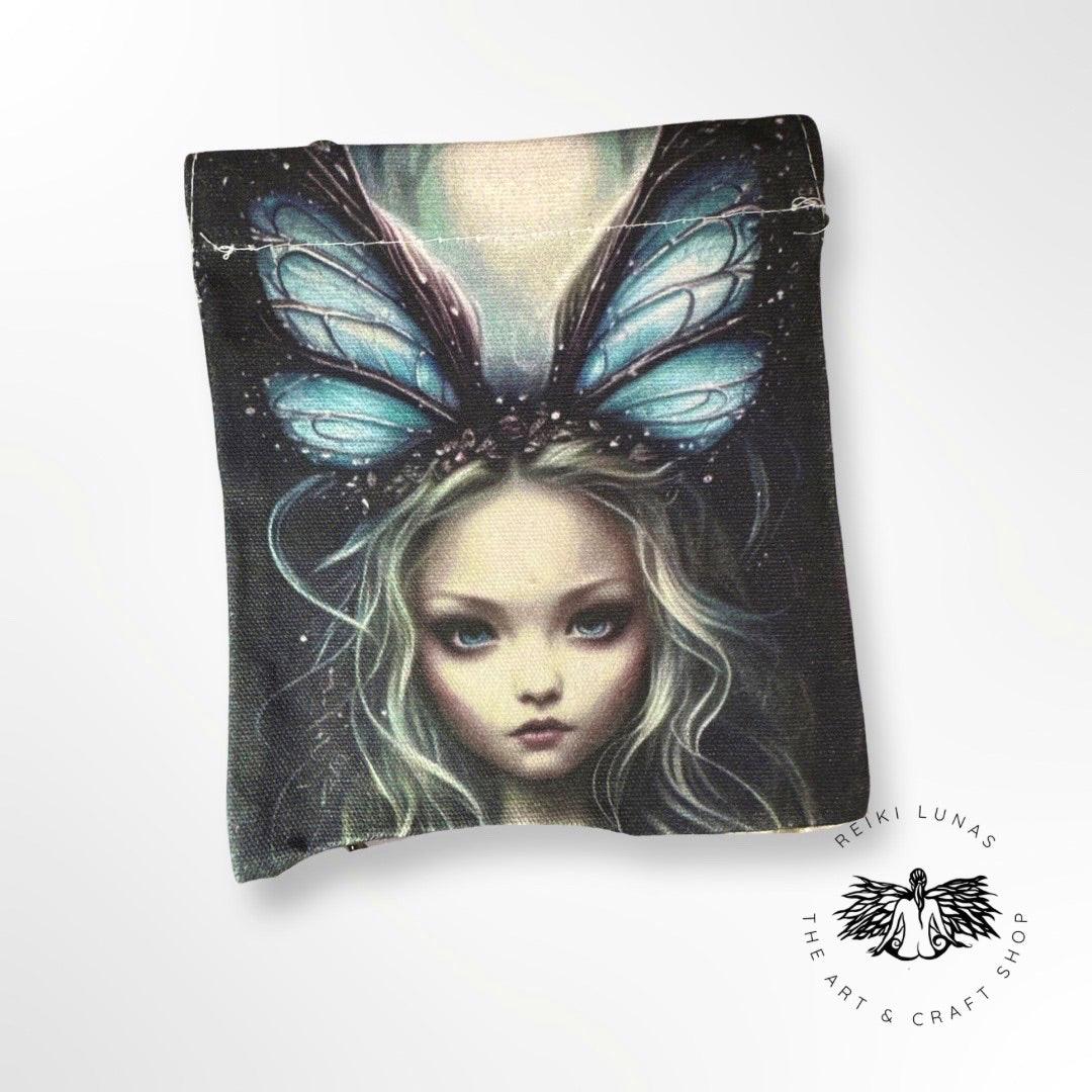 Blue Fairy Tarot and Crystal Bag - Blu Lunas Shoppe