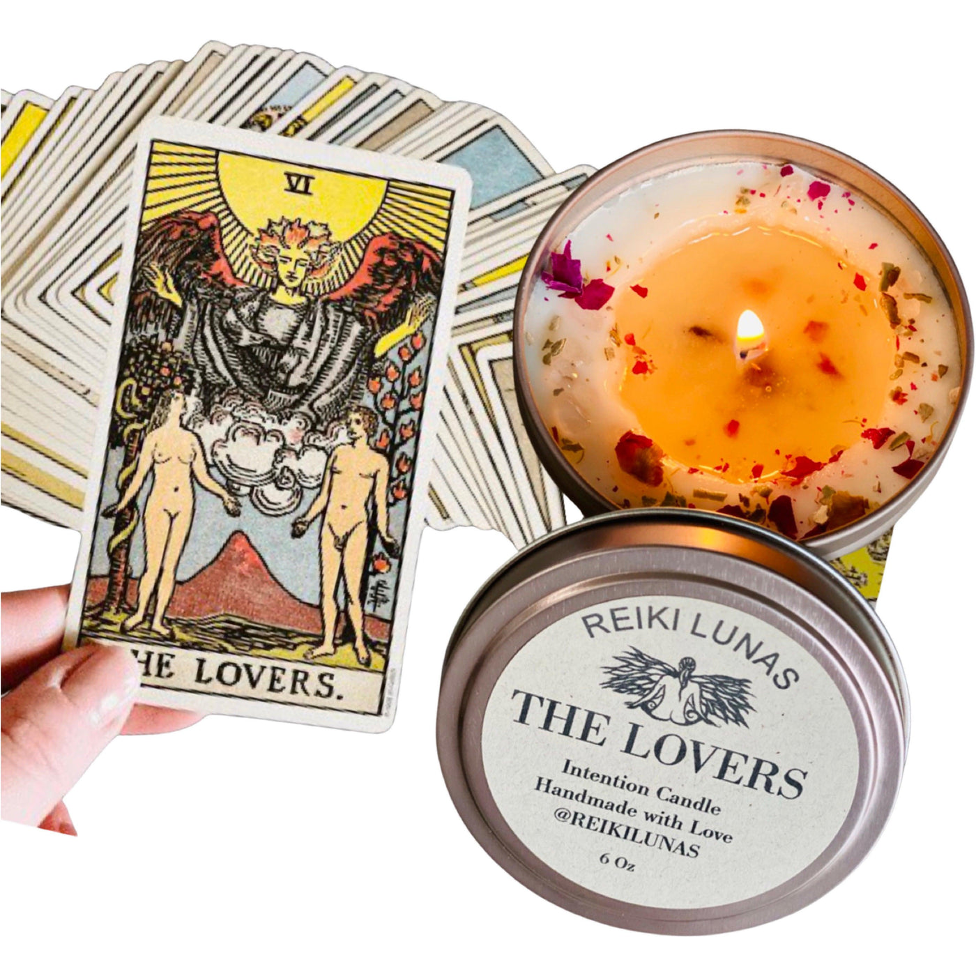 Candles Romantic, The Lovers - Blu Lunas Shoppe