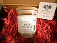 Load image into Gallery viewer, Candles to my door, Rose Healing Candle Soy Wax 10oz - Blu Lunas Shoppe
