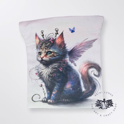 Cat Fairy Tarot and Crystal Bag - Blu Lunas Shoppe