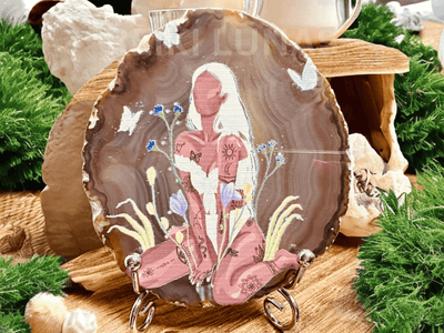 Crystal Slab Earth Girl - Blu Lunas Shoppe