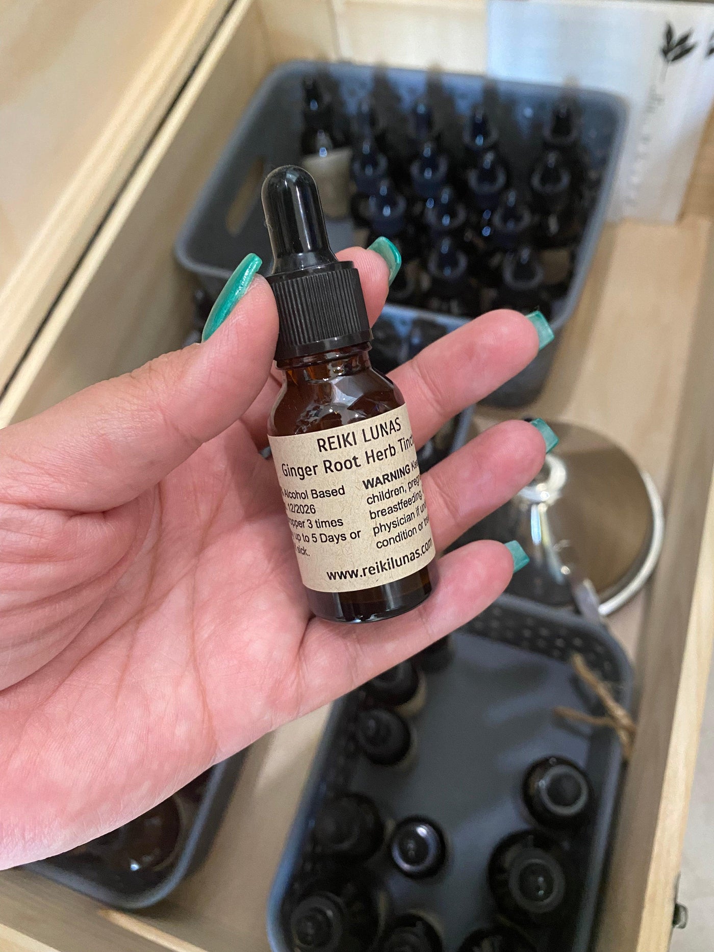 Ginger | Tincture by Reiki Lunas - Blu Lunas Shoppe