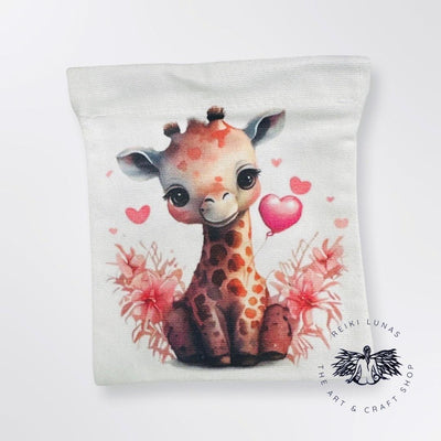 Giraffe Tarot and Crystal Bag - Blu Lunas Shoppe