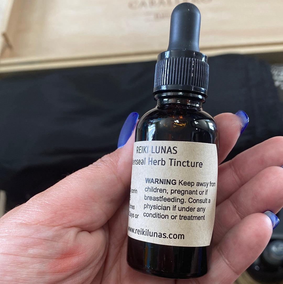 Goldenseal | Glycerin Tincture by Reiki Lunas - Blu Lunas Shoppe