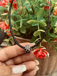 Load image into Gallery viewer, Hand Hamsa Charm Necklace/Choker - Blu Lunas Shoppe
