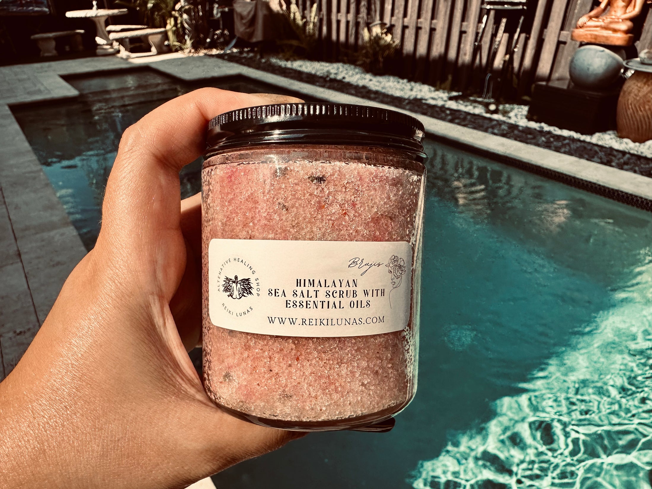 Reiki Lunas Himalayan Sea Salt Scrub - reikilunas