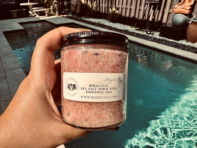 Reiki Lunas Himalayan Sea Salt Scrub - reikilunas