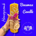 Load image into Gallery viewer, Luxury Beeswax Candle, Scented - Blu Lunas Shoppe
