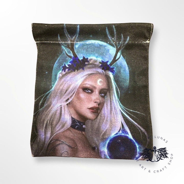 Moon Witch Tarot and Crystal Bag - Blu Lunas Shoppe