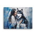 Load image into Gallery viewer, My Best Friend Canvas Print - Blu Lunas Shoppe
