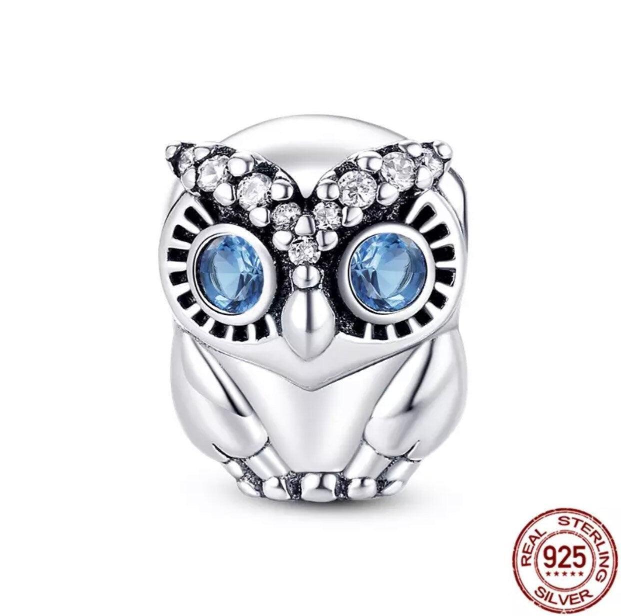 Owl Charm Necklace/Choker - Blu Lunas Shoppe
