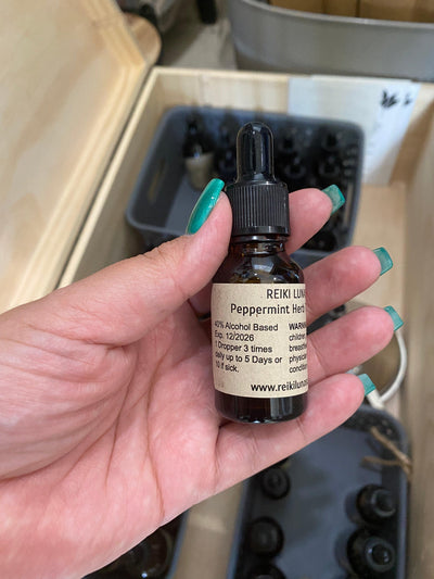 Peppermint | Tincture by Reiki Lunas - Blu Lunas Shoppe