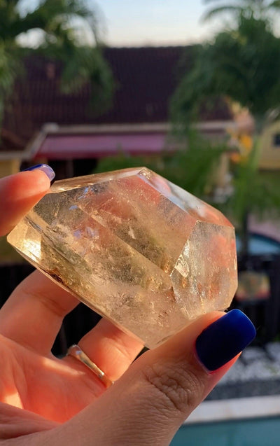 Rare Garden Quartz Free Form, stones for chakra healing - Blu Lunas Shoppe