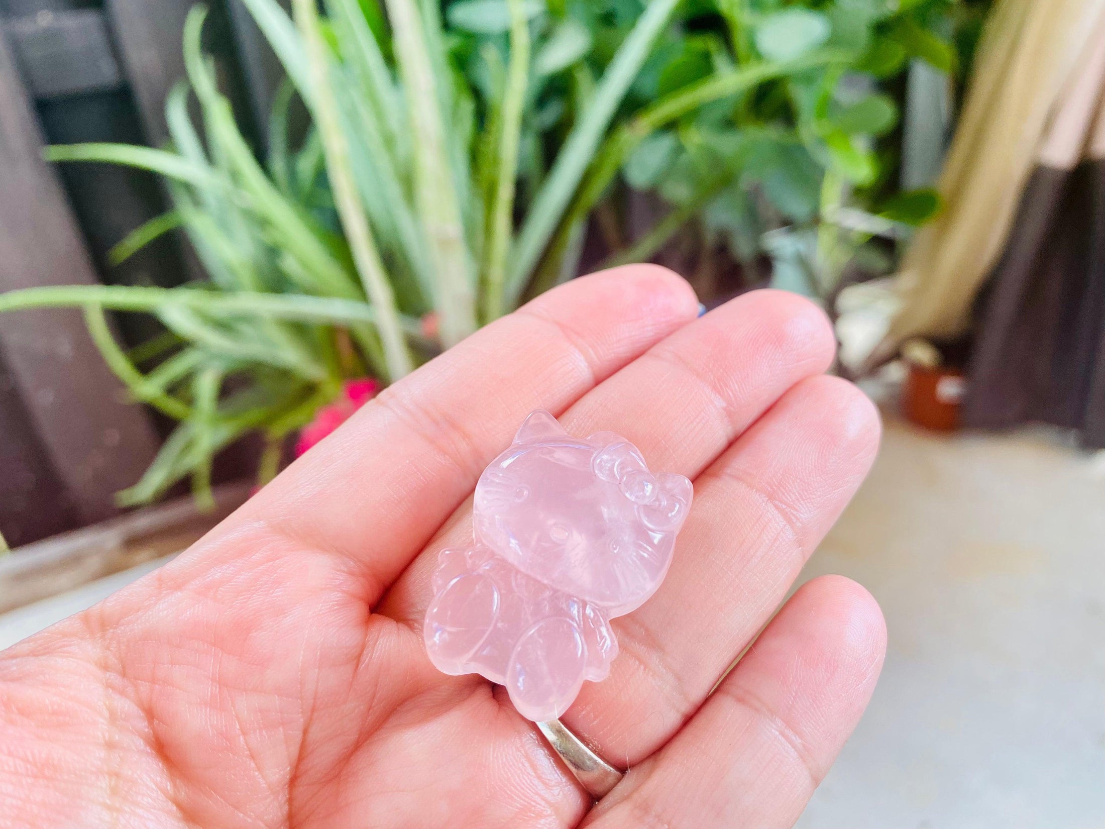 Rose Quartz Crystal Carvings - Blu Lunas Shoppe