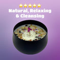 Load image into Gallery viewer, Sea Salt Candles with Crystals Inside - Blu Lunas Shoppe
