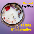 Load image into Gallery viewer, Sea Salt Candles with Crystals Inside - Blu Lunas Shoppe
