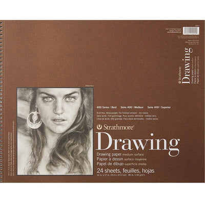 Strathmore (400-7 400 Series Drawing Pad, 14"x17" - Blu Lunas Shoppe