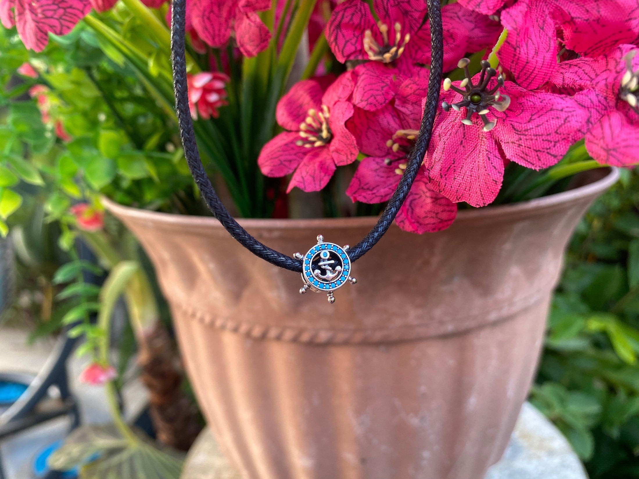 The Anchor of Life Charm Necklace - Blu Lunas Shoppe