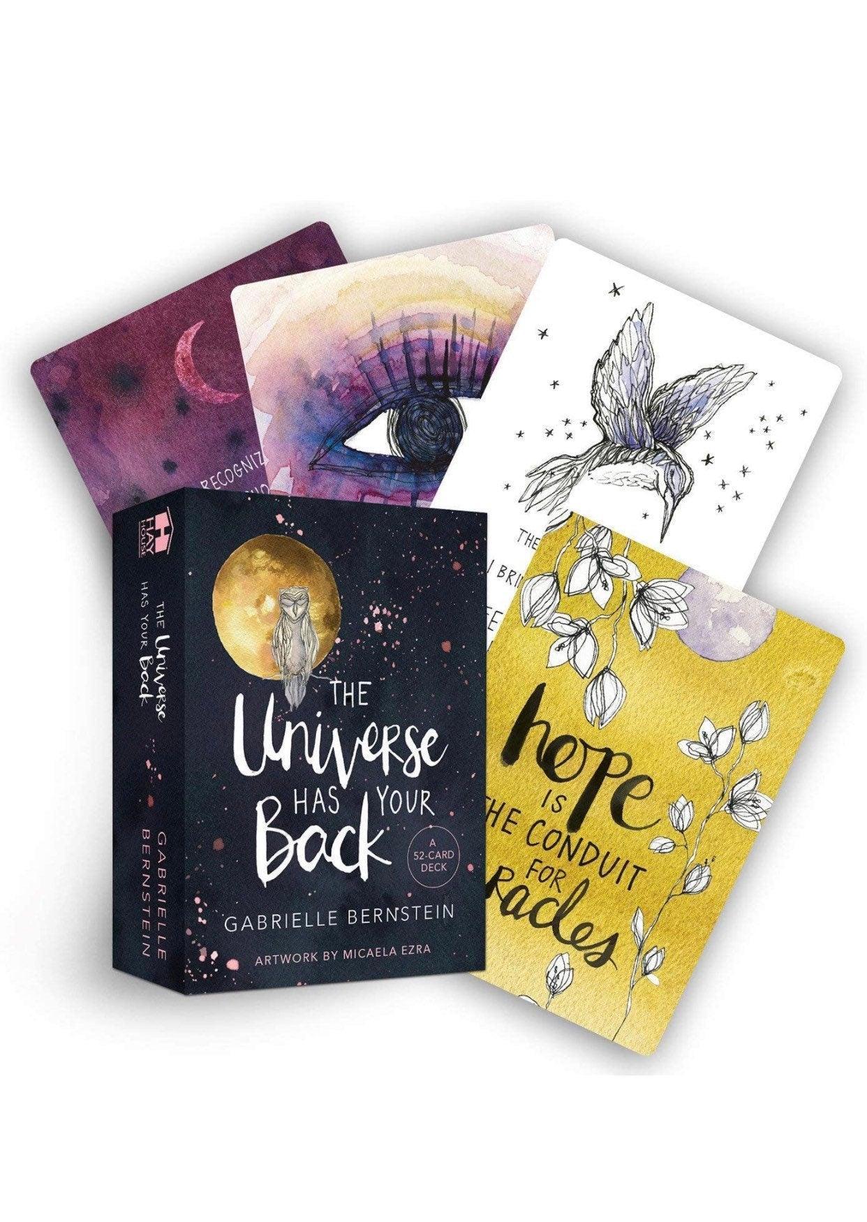 The Universe Has Your Back by Gabrielle Bernstein: Transform Fear to Faith and Guidebook, Original from England. - Blu Lunas Shoppe